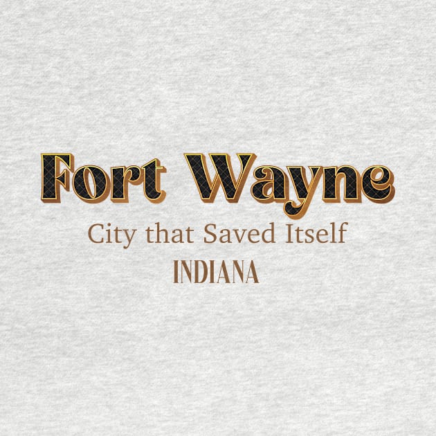 Fort Wayne City That Saved Itself Indiana by PowelCastStudio